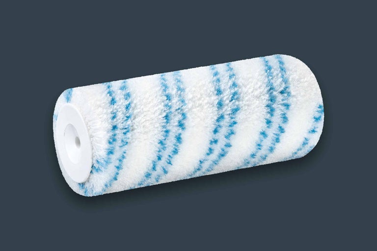 Farbwalze mit Streifenmuster