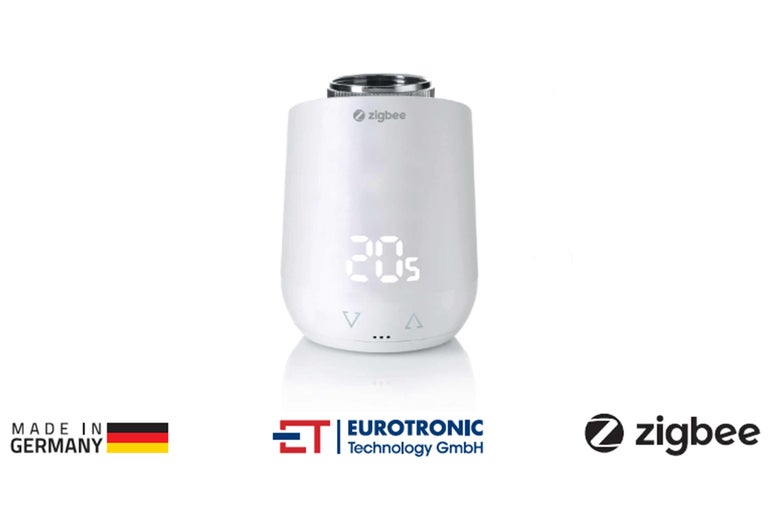 Eurotronic Heizkörperthermostat mit Zigbee Funkstandard