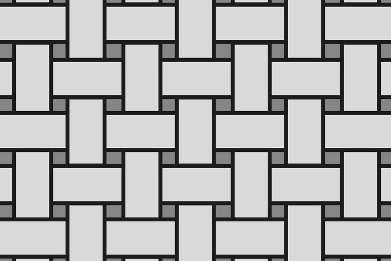 Illustration eines geflochtenen Musters für Oberflächengestaltung