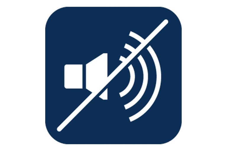 Symbol für Stummschaltung