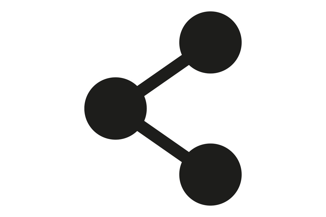 Symbol für Teilen