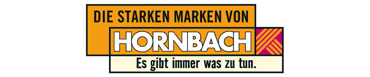 Hornbach Logo: Die starken Marken von Hornbach, es gibt immer was zu tun.