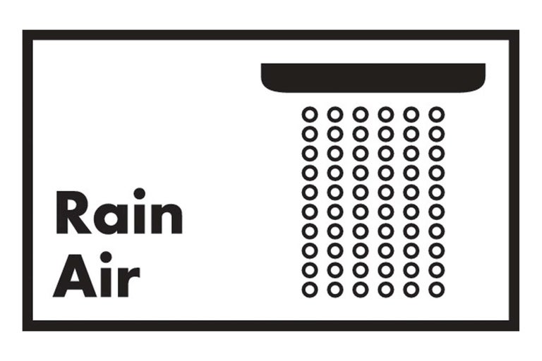 Symbol für Rain Air Funktion