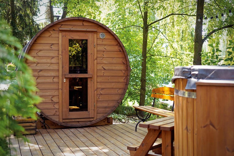 Gartensauna selber bauen