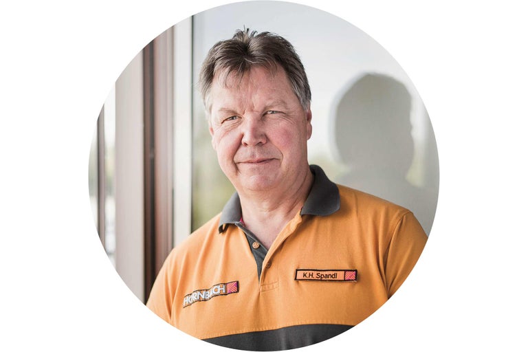 Porträt eines Hornbach Mitarbeiters