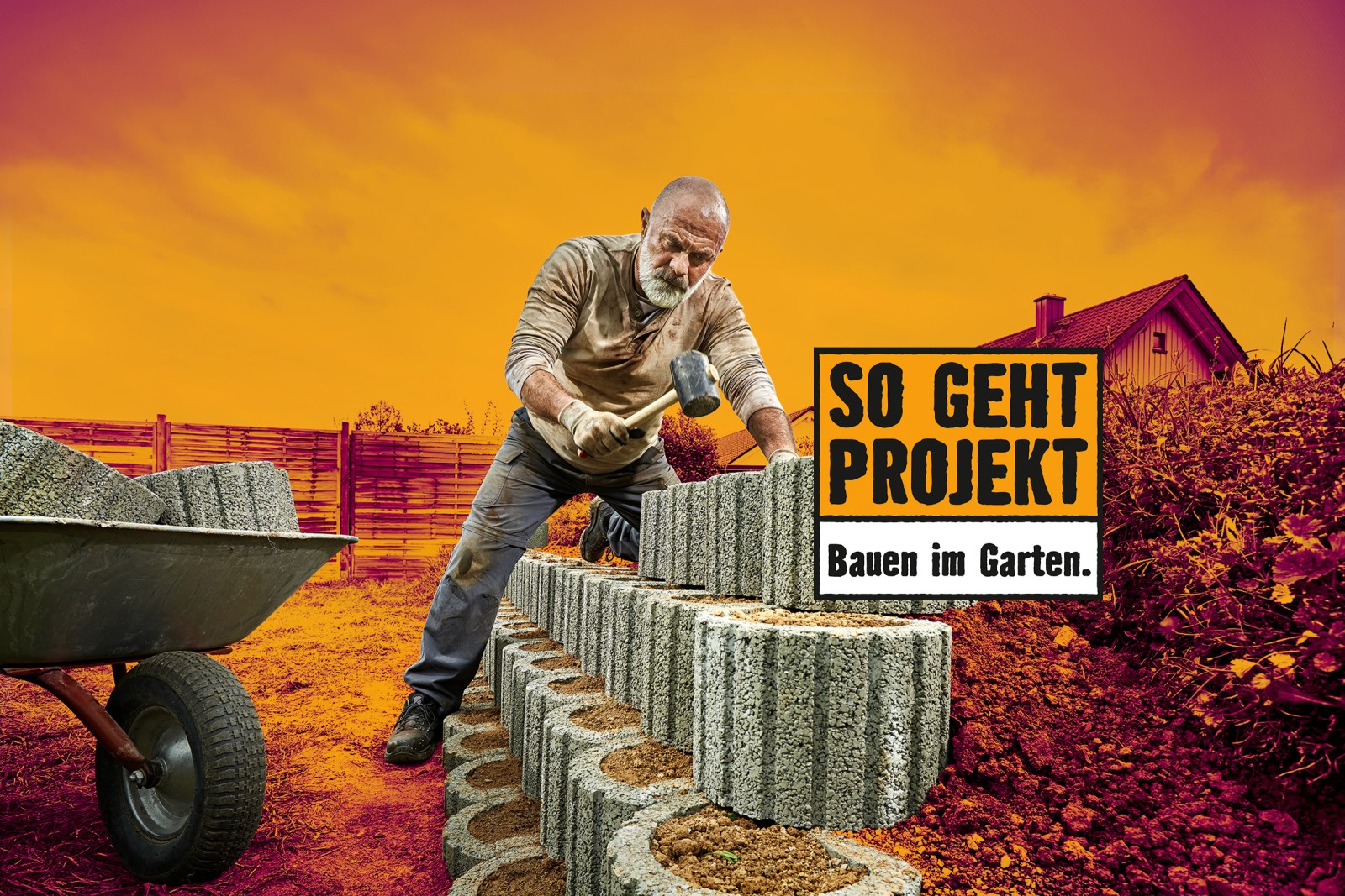 So geht Projekt Bauen im Garten HORNBACH