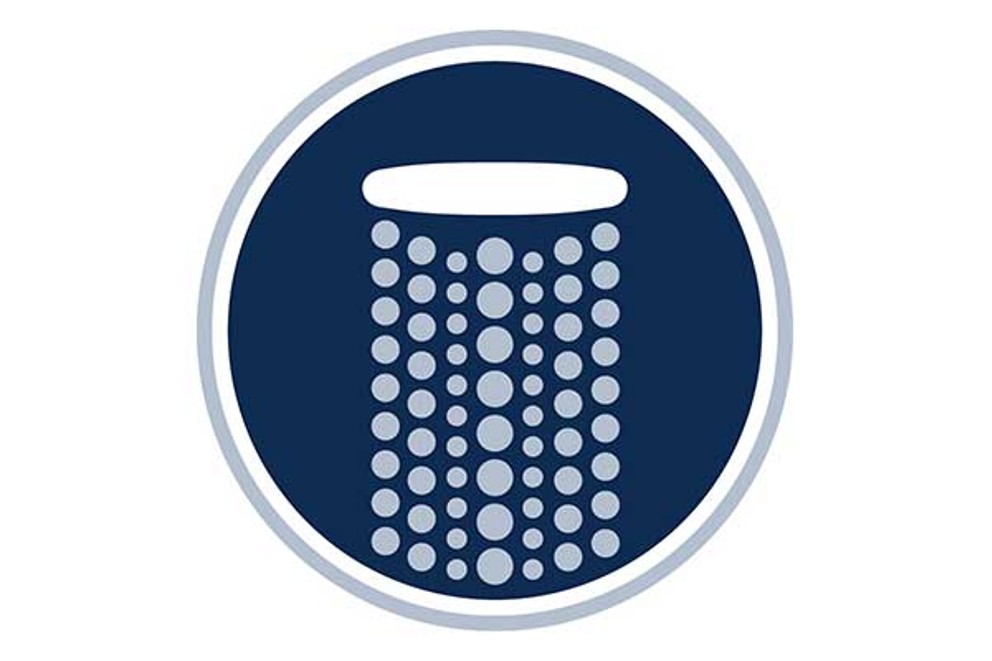 Symbol für Brausefunktion