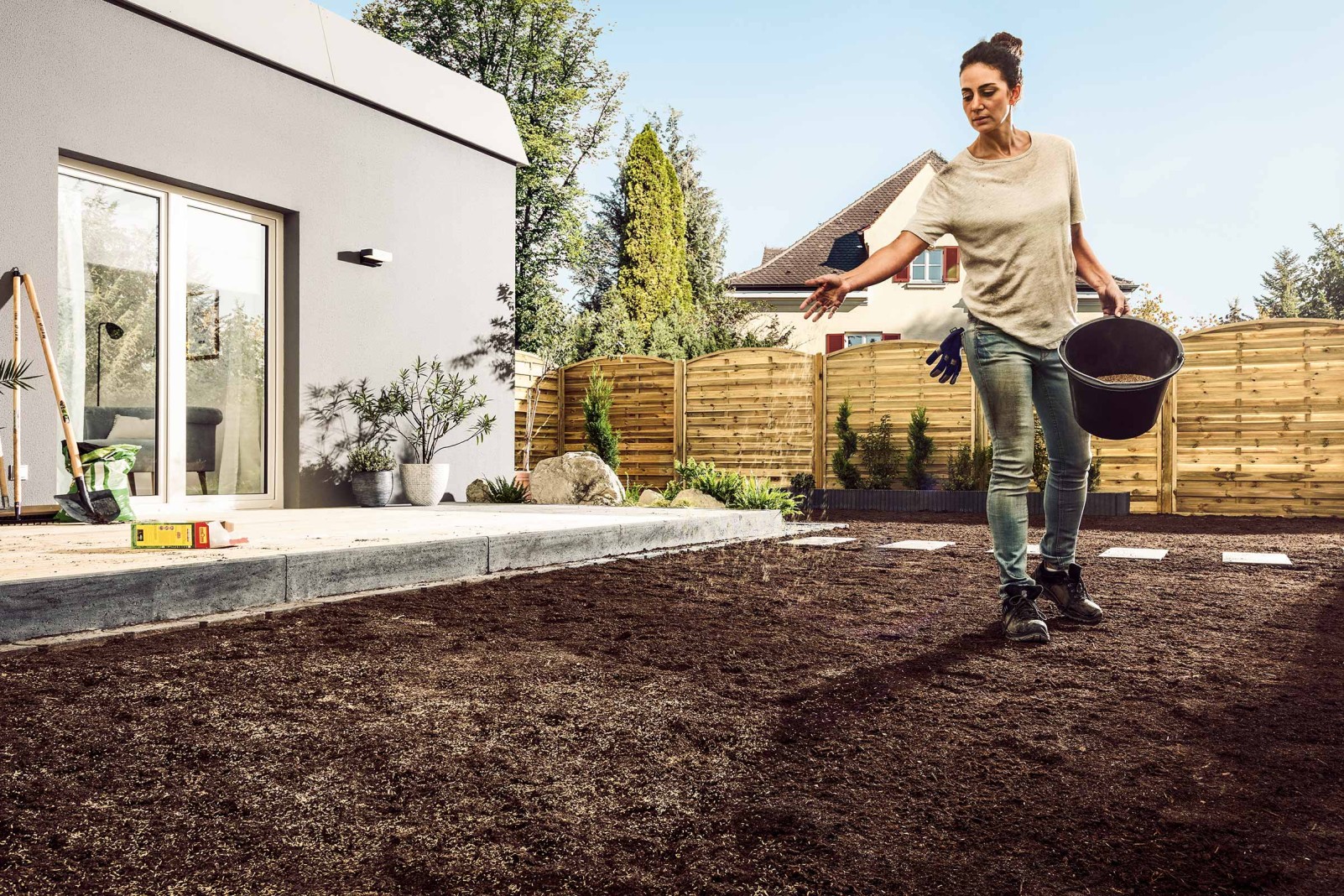 Rasen neu anlegen Anleitung von HORNBACH