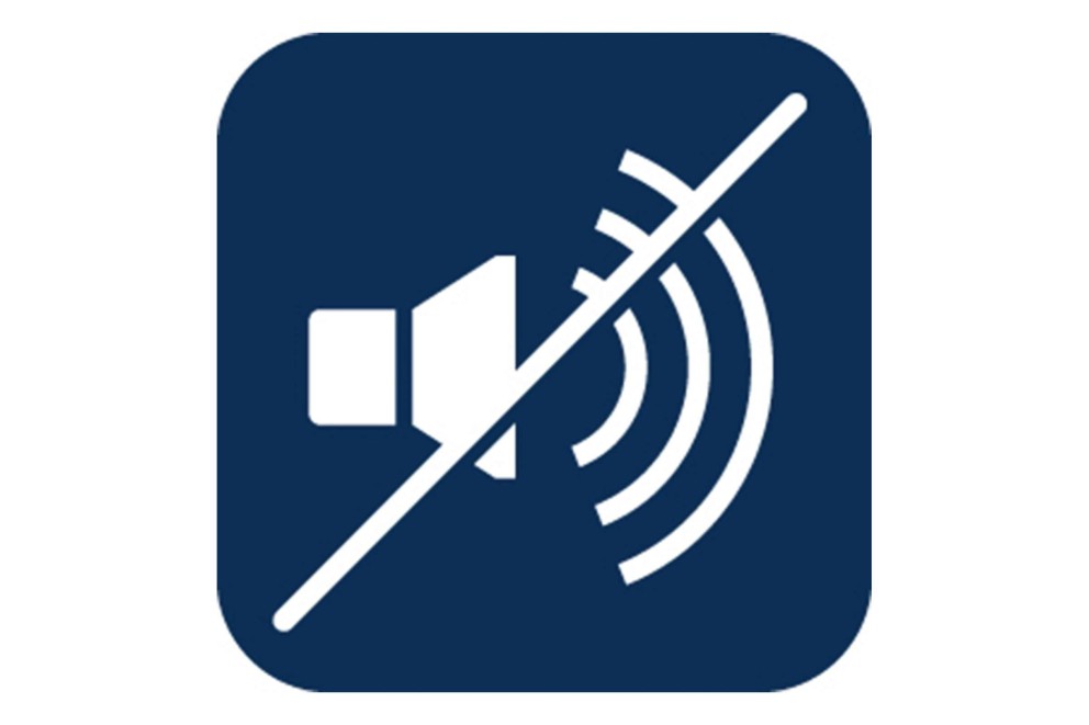 Symbol für Stummschaltung