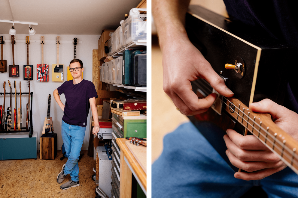 Cigar Box Guitars von Jan Klingenberg Cigar Box Guitars von Jan Klingenberg