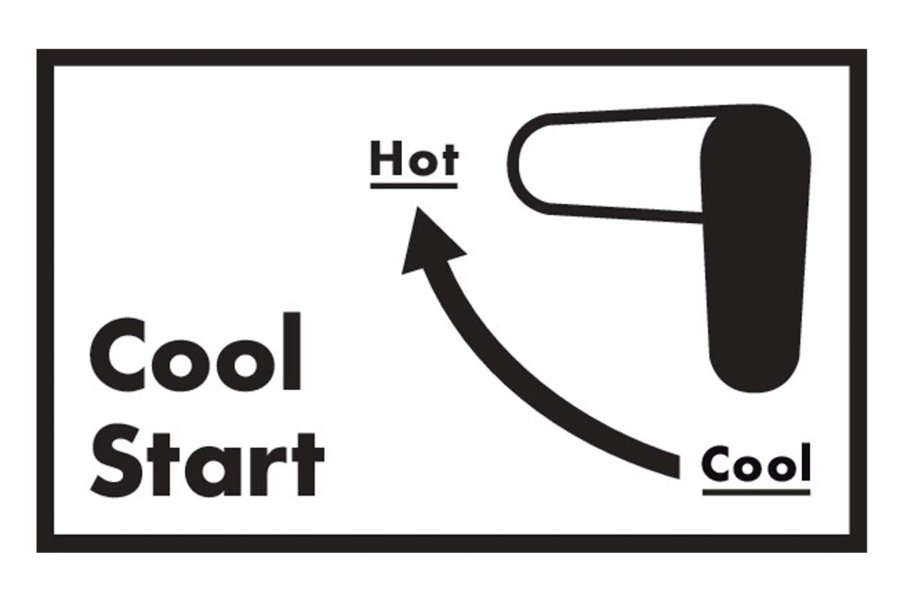 Kühlstart Symbol
