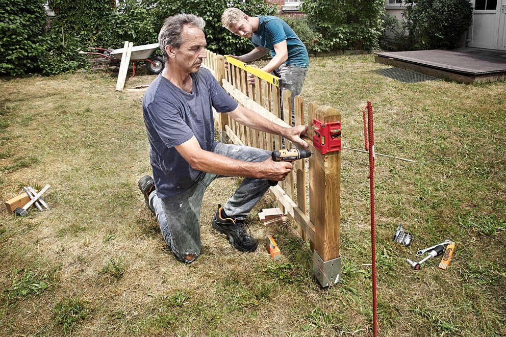 gartenzaeune aus holz gartenzaeune aus holz