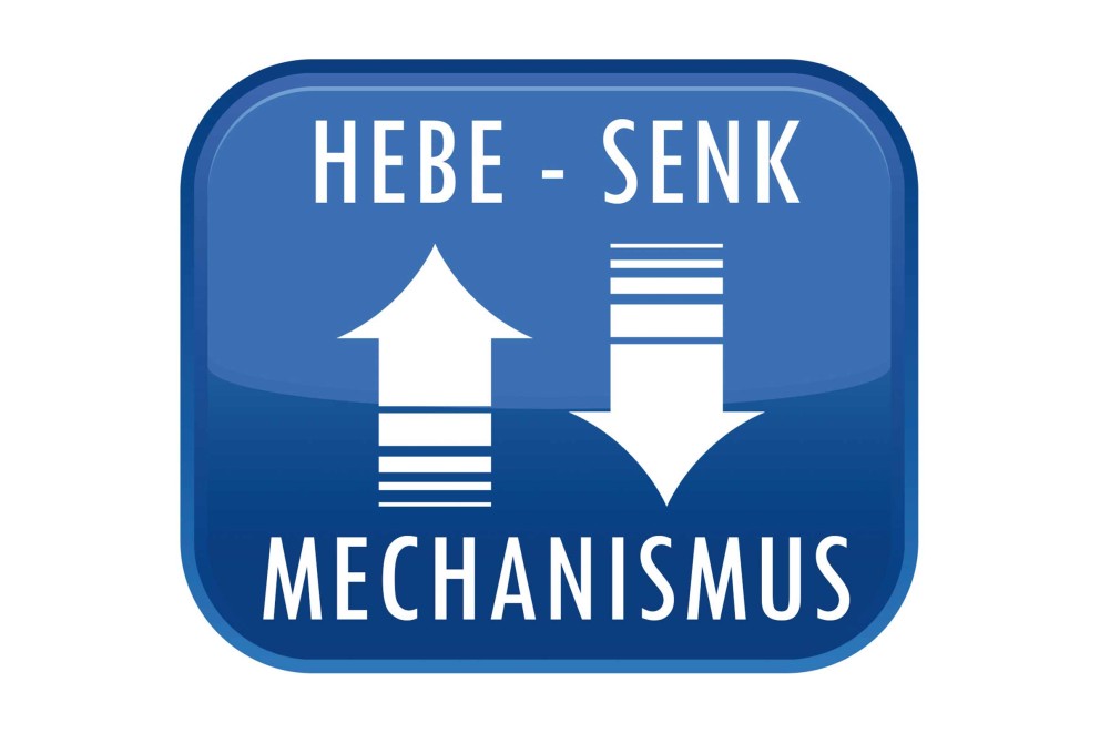 Heben Senken Mechanismus Symbol