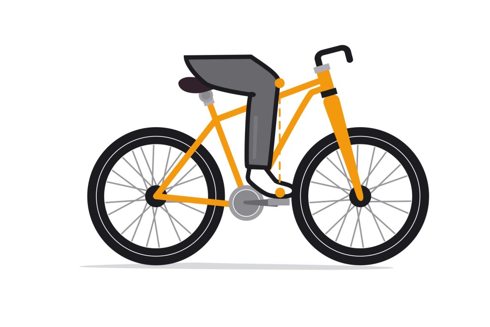 Fahrrad reparieren Sattelversatz Illu Fahrrad reparieren Sattelversatz Illu