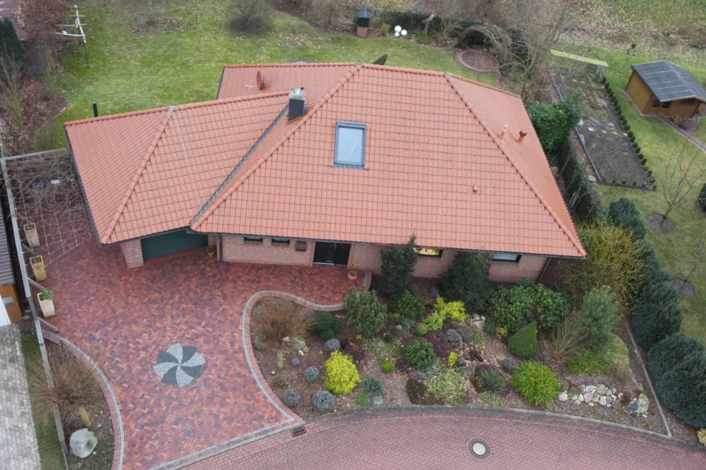 Maik Tölle hat sein Haus selbst gebaut. Maik Tölle hat sein Haus selbst gebaut.