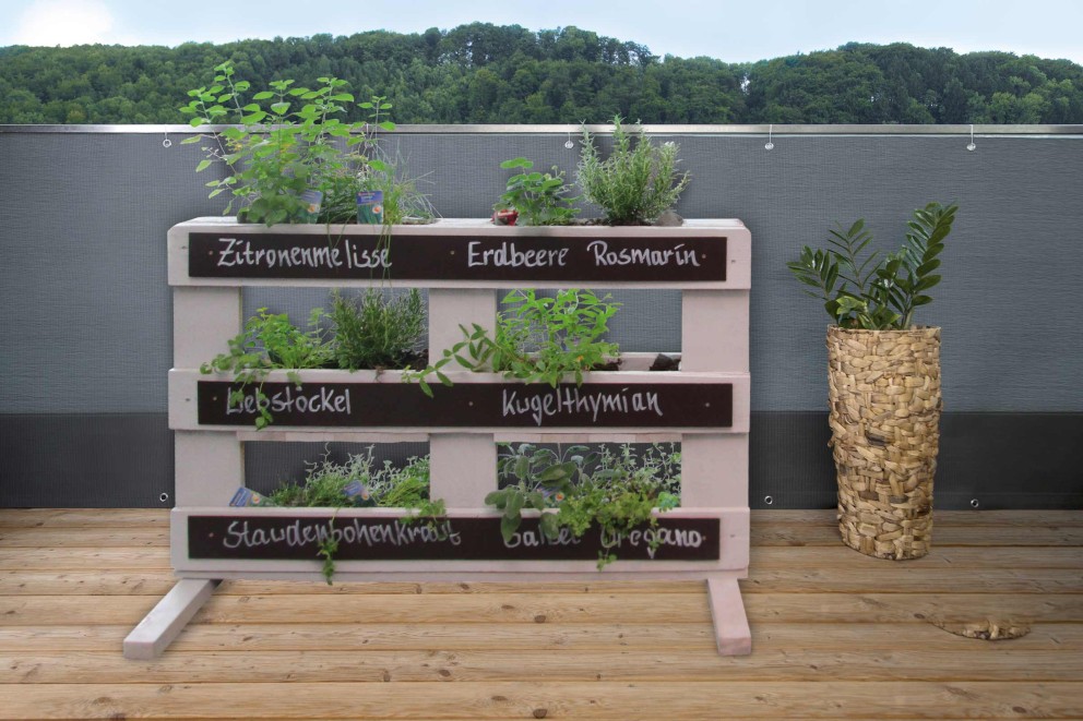 Paletten Hochbeet Paletten Hochbeet