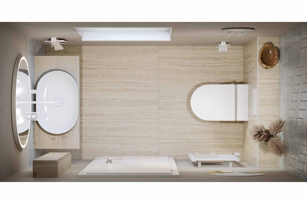 Badkonzept Zeeland WC Grundriss Badkonzept Zeeland WC Grundriss