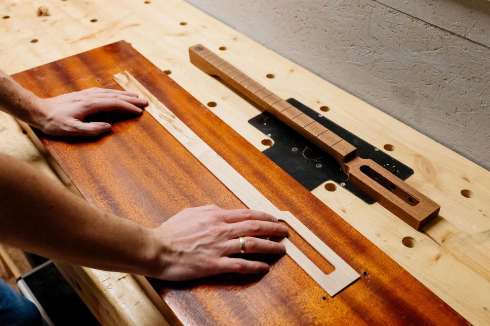 Aus Treppenstufe wird Gitarrenhals Aus Treppenstufe wird Gitarrenhals