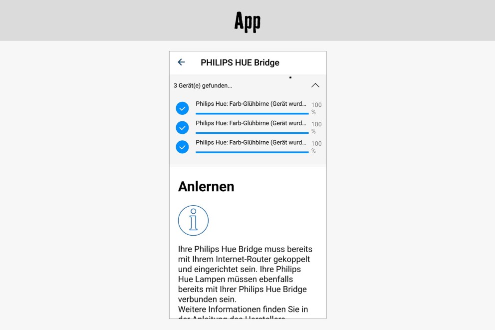 Philips Hue 5 App Philips Hue 5 App