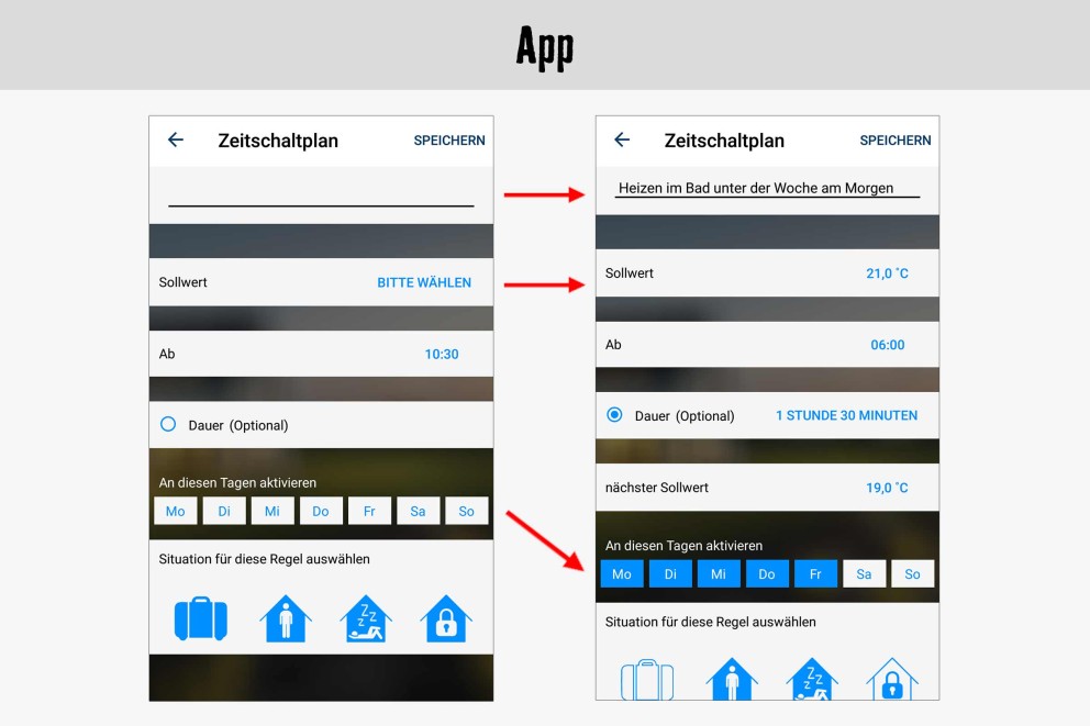 Zeitsteuerung 4 App Zeitsteuerung 4 App