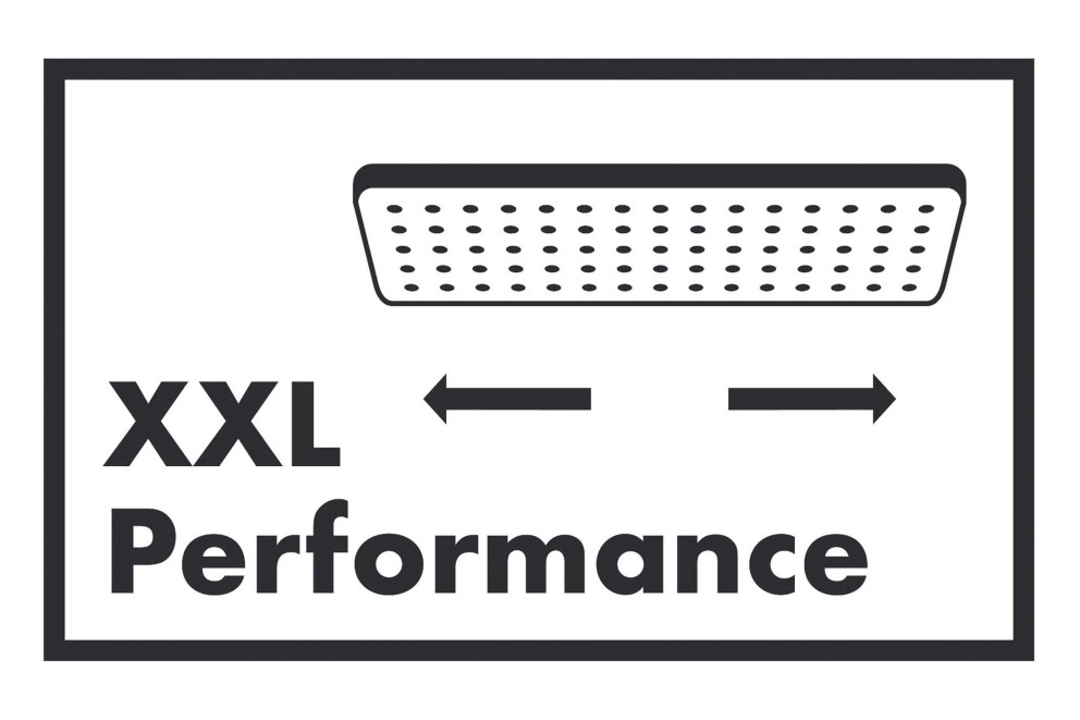 XXL Performance Duschkopf Symbol