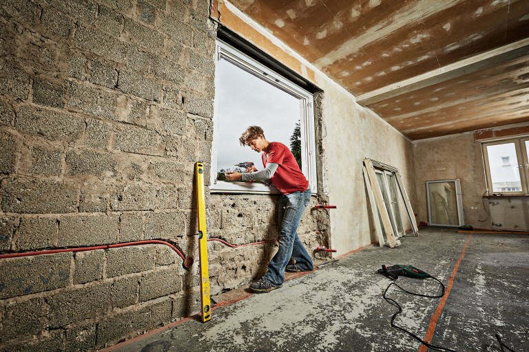 Neue Fenster einbauen