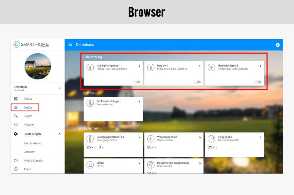 Philips Hue 6 Browser 1 Philips Hue 6 Browser 1