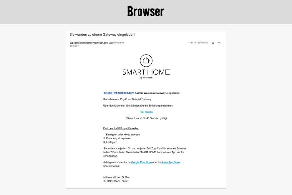 Benutzer einladen 4 Browser Benutzer einladen 4 Browser