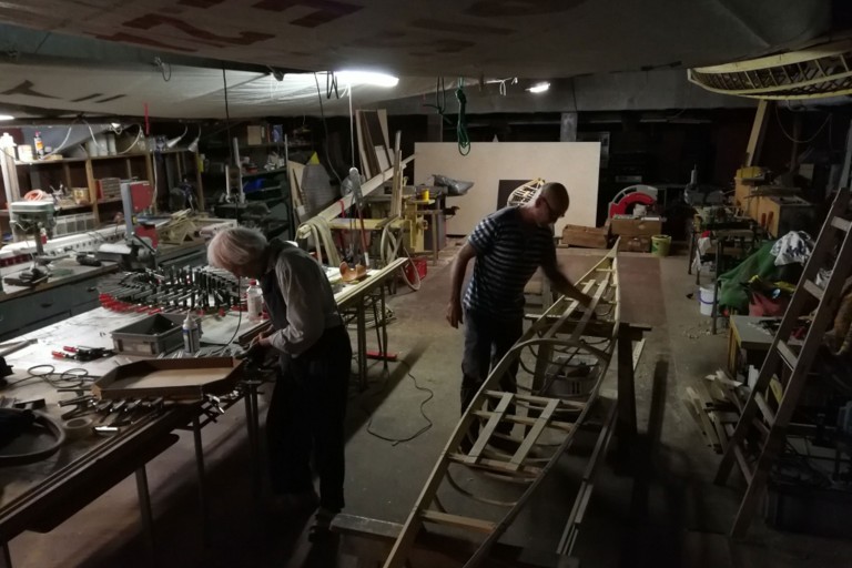 Die schwimmende Werkstatt