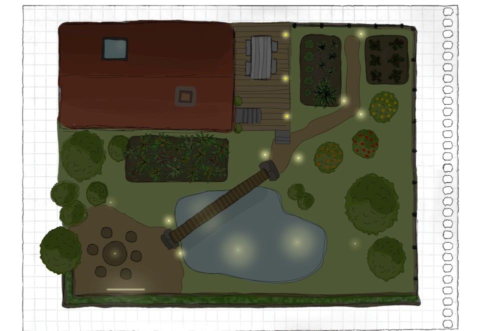 gartenbeleuchtung skizze dunkel gartenbeleuchtung skizze dunkel