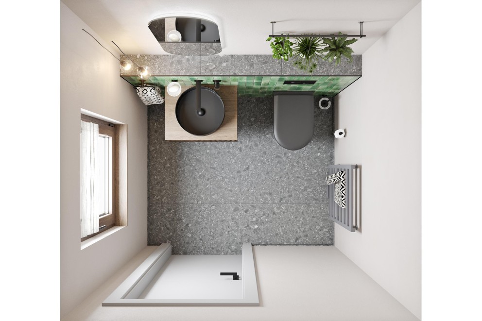 Badkonzept Dublin WC Grundriss Badkonzept Dublin WC Grundriss