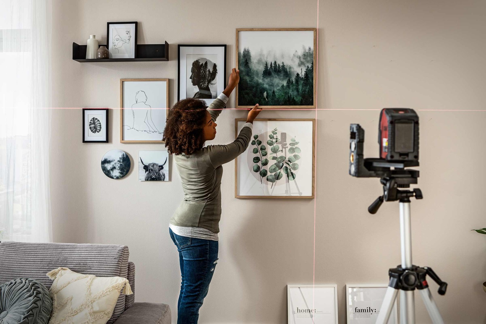 Bilderwand gestalten | HORNBACH