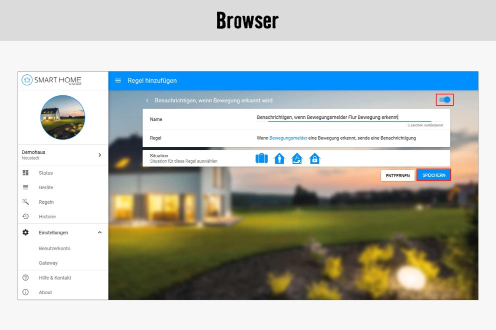 Regeln erstellen 5 Browser Regeln erstellen 5 Browser