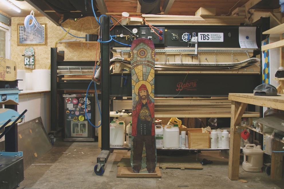 Bakery Snowboards erstellt individuelle Designs für jeden Kunden Bakery Snowboards erstellt individuelle Designs für jeden Kunden
