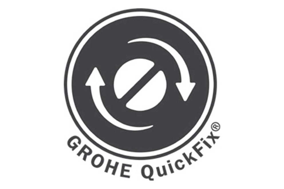 Grohe QuickFix Symbol für einfache Installation