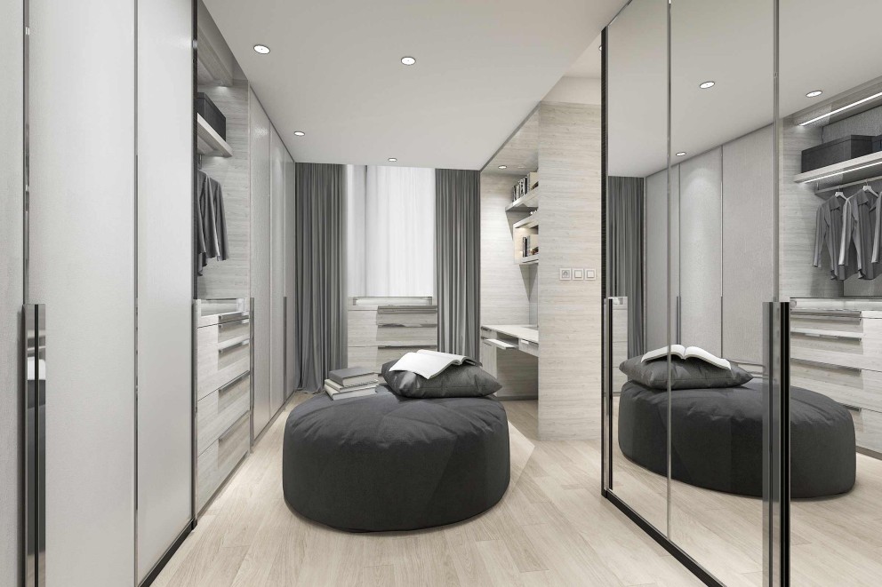 spiegel kleines zimmer einrichten