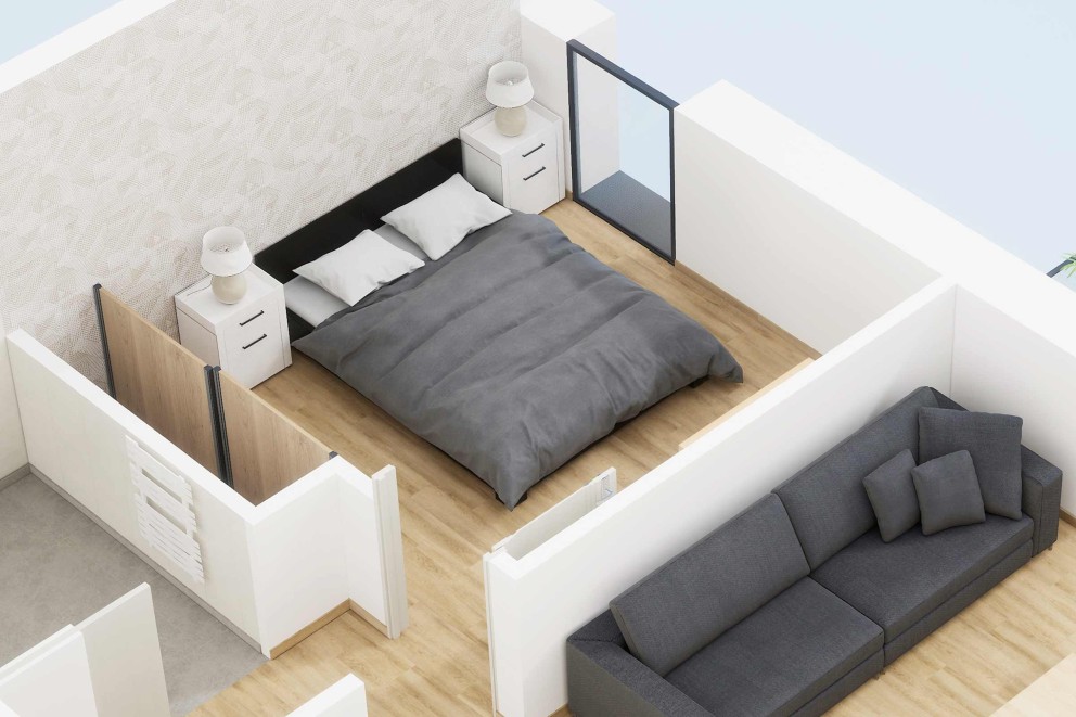 bett selber aufbauen position bett