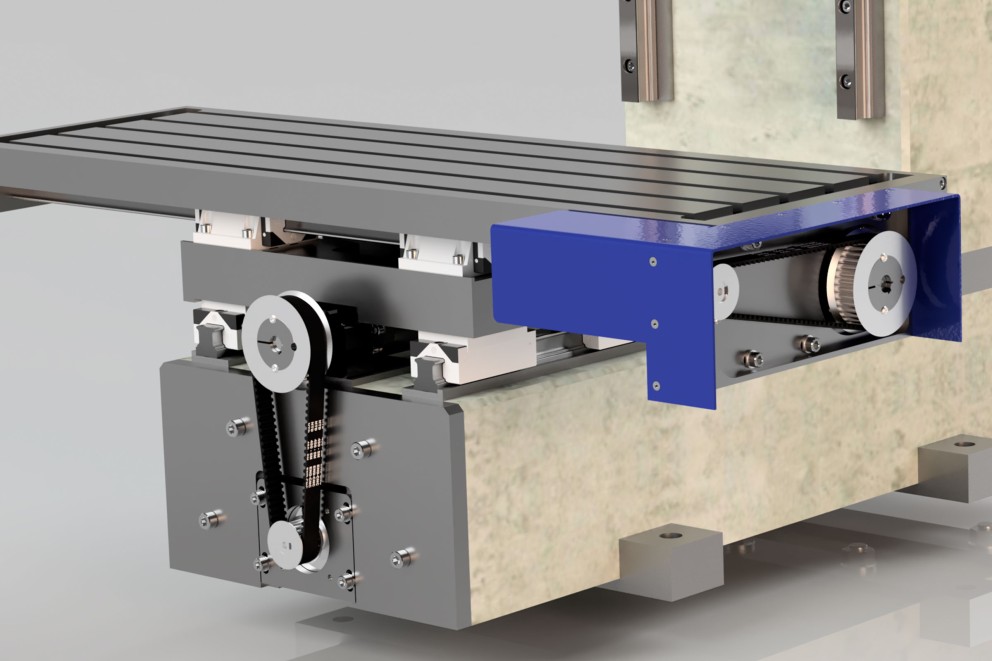 Sebastian Ends selbst gebaute CNC Fräse Sebastian Ends selbst gebaute CNC Fräse