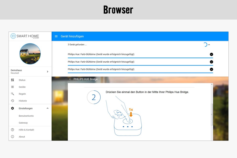 Philips Hue 5 Browser Philips Hue 5 Browser