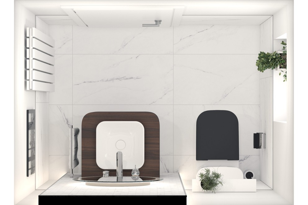 Badkonzept Manhattan WC Grundriss Badkonzept Manhattan WC Grundriss