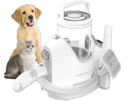 Neakasa P2 Pro Tierhaarentfernungs-Staubsauger mit Hund und Katze