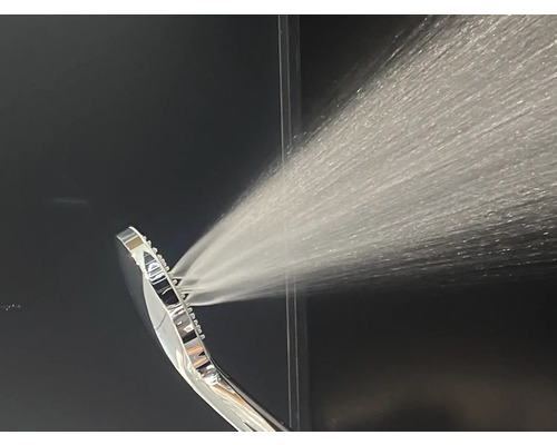 Handbrause im Betrieb