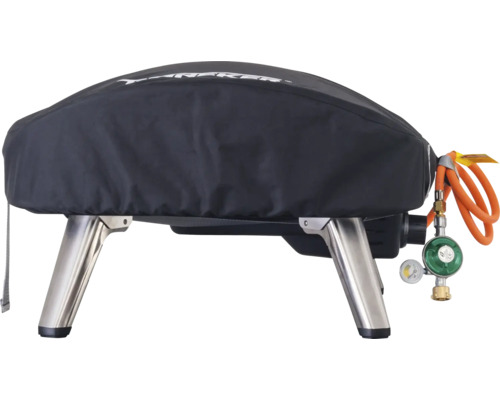 Tragbarer Gas Pizzaofen mit Abdeckung und Gasdruckregler