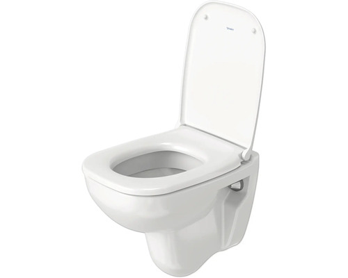 Wand-Tiefspültoilette mit offenem Spülrand und Softclose-Funktion