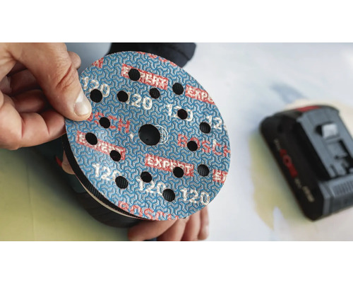 Schleifscheibe Körnung 120 mit Löchern für Schleifmaschine