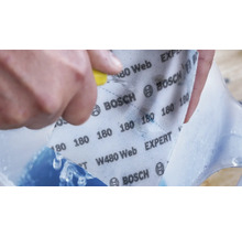 Bosch Schleifgitter Expert W480 mit 180er Körnung
