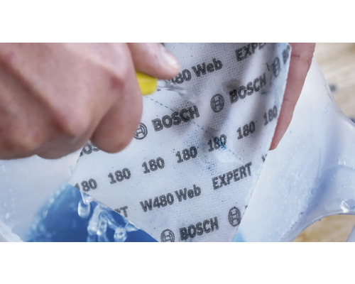 Bosch Schleifgitter Expert W480 mit 180er Körnung