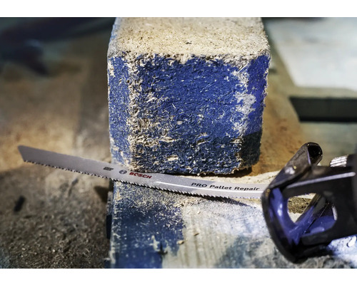 Bosch Säbelsägeblatt zum Reparieren von Paletten