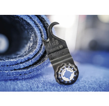 Bosch Tauchsägeblatt für Multifunktionswerkzeuge mit Starlock Aufnahme und blauem Schleifpapier