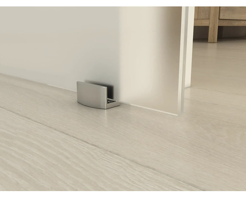 Türstopper aus Metall zum Anbringen am Boden